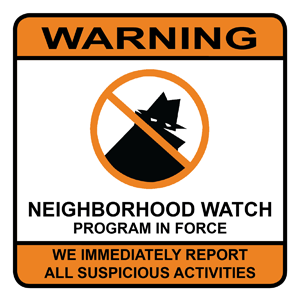 Asbury Place neighborhood watch